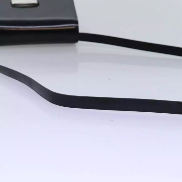 GUCCI Shoulder Bag Leather Black - Picture 9 of 16